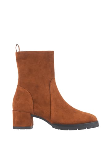 Högl Leren enkellaarzen "Diana" lichtbruin