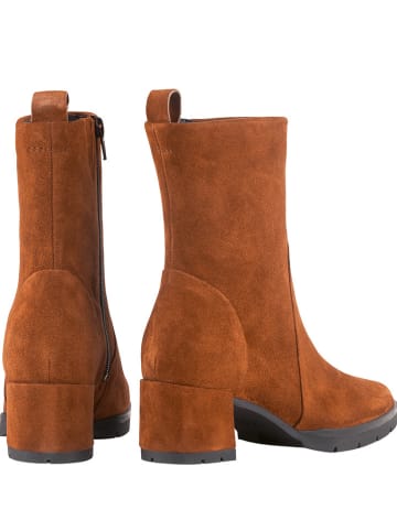 Högl Skórzane botki "Diana" w kolorze jasnobrązowym