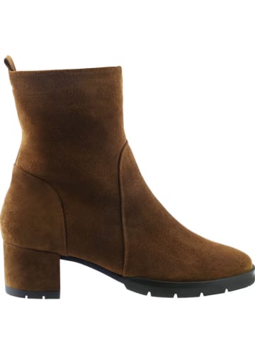 Högl Leren enkellaarzen "Diana" bruin