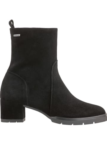 Högl Leren enkellaarzen "Diana" zwart