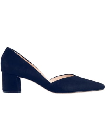 Högl Leren pumps "Boulevard 45" donkerblauw