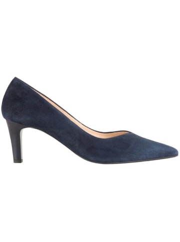 Högl Leren pumps "Boulevard 60" donkerblauw