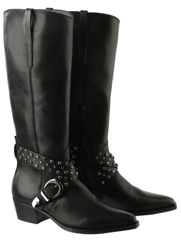 Högl Leder-Stiefel "Courtney" in Schwarz