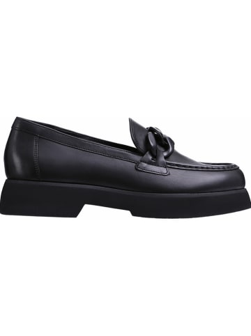 Högl Leder-Mokassins "Stacy" in Schwarz