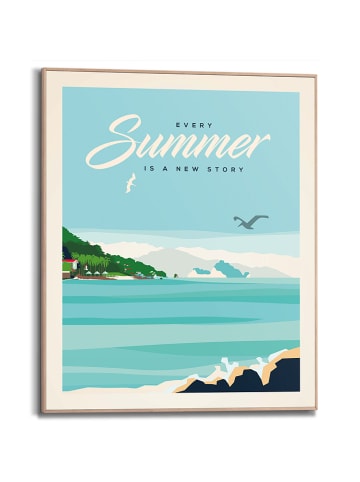 Orangewallz Gerahmter Kunstdruck "Every Summer"