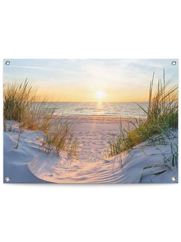 Orangewallz Outdoor-kunstdruk "Evening Dunes" - (B)70 x (H)50 cm