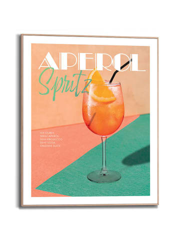 Orangewallz Ingelijste kunstdruk - (B)40 x (H)50 cm