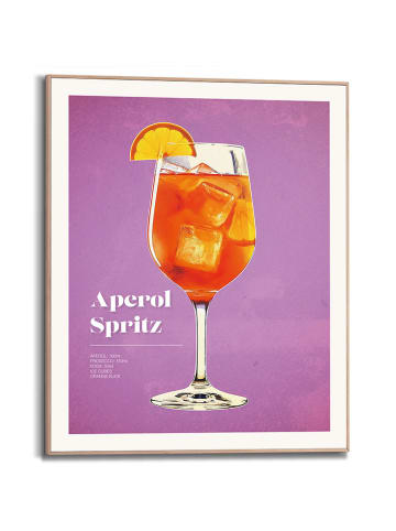 Orangewallz Gerahmter Kunstdruck