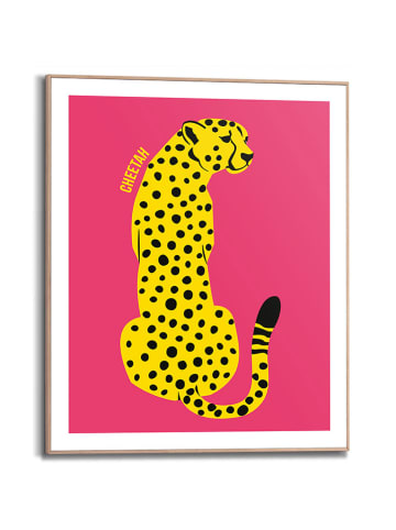 Orangewallz Gerahmter Kunstdruck