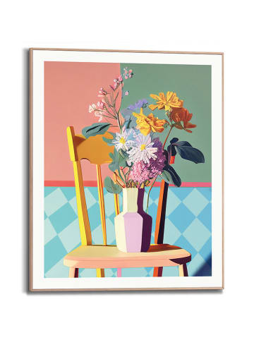 Orangewallz Ingelijste kunstdruk - (B)40 x (H)50 cm