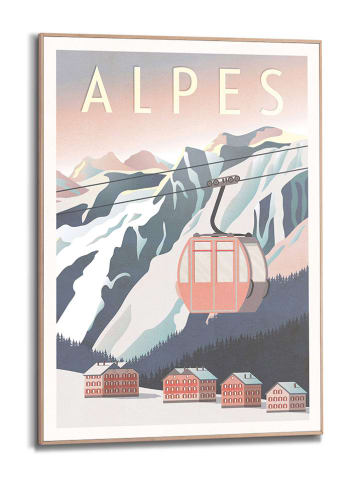 Orangewallz Gerahmter Kunstdruck