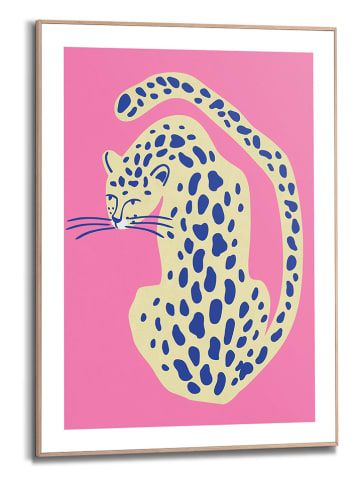 Orangewallz Gerahmter Kunstdruck "Pink Panther"