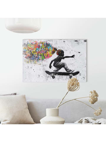 Orangewallz Kunstdruck "Skater Girl"