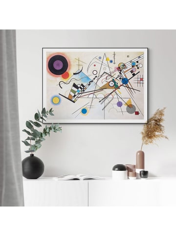 Orangewallz Ingelijste kunstdruk "Wassily Kandinsky -Composition VIII"