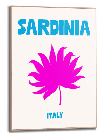 Orangewallz Gerahmter Kunstdruck "Destination Sardinia"