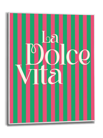 Orangewallz Ingelijste kunstdruk "La Dolce Vita" - (B)40 x (H)50 cm