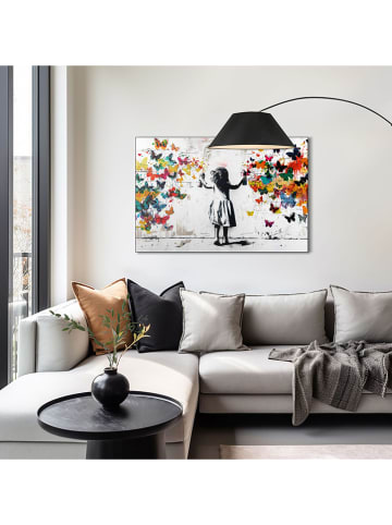 Orangewallz Druk artystyczny "Spray of Butterflies" w ramce