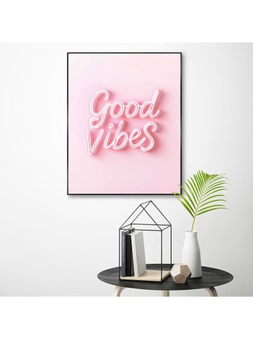 Orangewallz Gerahmter Kunstdruck "Very Good"