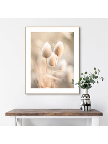 Orangewallz Gerahmter Kunstdruck "Grass Trio"