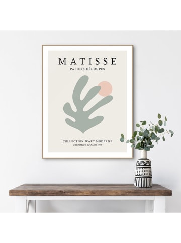 Orangewallz Druk artystyczny "Matisse Abstract" w ramce