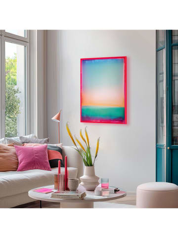 Orangewallz Gerahmter Kunstdruck "Radiant Silence"