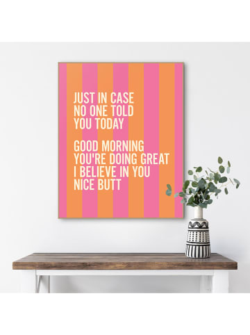 Orangewallz Ingelijste kunstdruk "Just in Case"