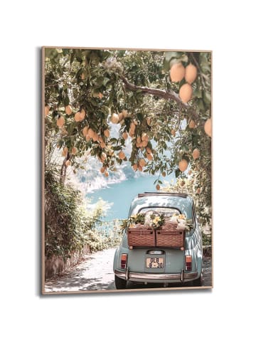 Orangewallz Ingelijste kunstdruk "Citrus View"