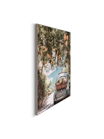 Orangewallz Ingelijste kunstdruk "Citrus View"