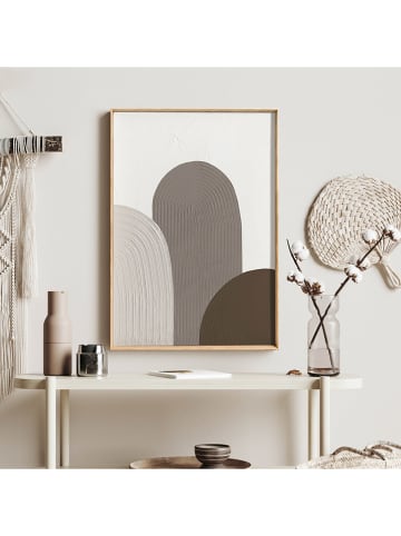 Orangewallz Obraz 3D "Arches" w ramce