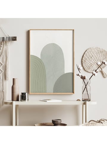 Orangewallz Gerahmtes 3D-Bild "Arches"