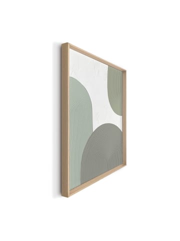 Orangewallz Ingelijste 3D-afbeelding "Thin Comb"