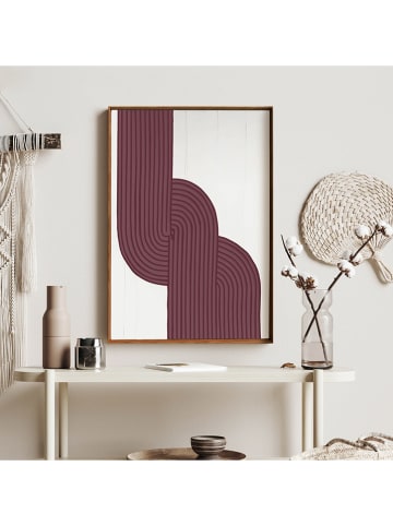 Orangewallz Gerahmtes 3D-Bild "Strong"