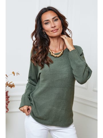 Joséfine Sweter "Ianaz" w kolorze khaki