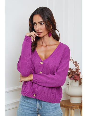 Joséfine Cardigan "Laem" in Lila