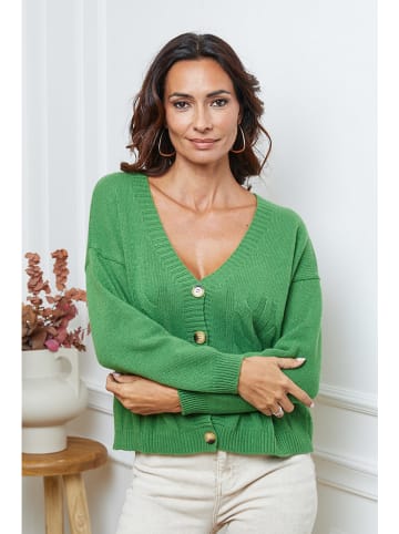 Joséfine Cardigan "Laem" in Grün