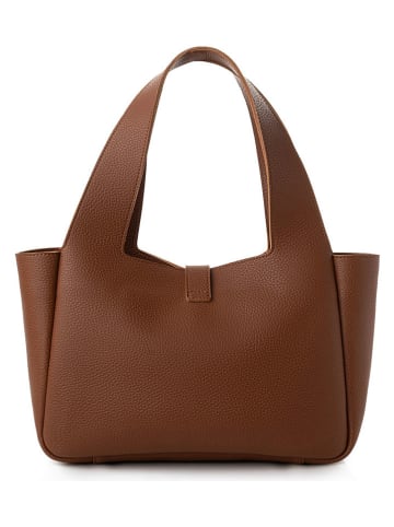 Vince Camuto Schultertasche in Hellbraun - (B)33 x (H)22 x (T)15 cm