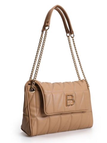 Lucky Bees Schultertasche in Beige - (B)30 x (H)22 x (T)10 cm