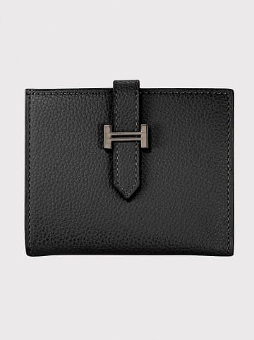 Lucky Bees Geldbörse in Schwarz - (B)12 x (H)10 x (T)1,5 cm