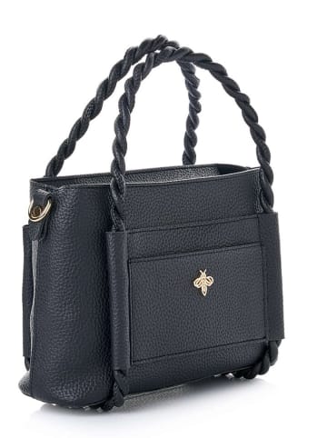 Lucky Bees Handtas zwart - (B)27 x (H)19 x (D)13 cm