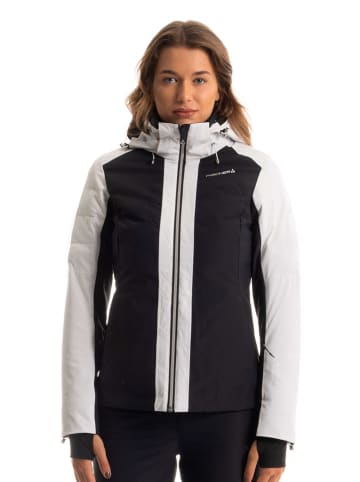 Fischer Ski-/ Snowboardjacke in Schwarz/ Weiß