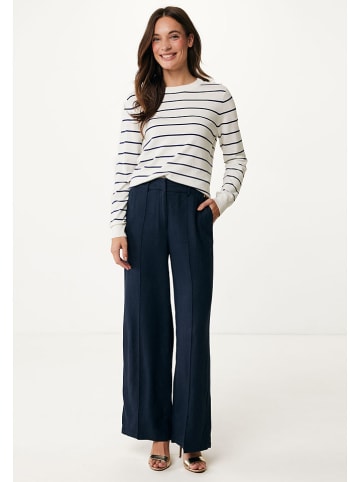 Mexx Pullover in Weiß/ Dunkelblau