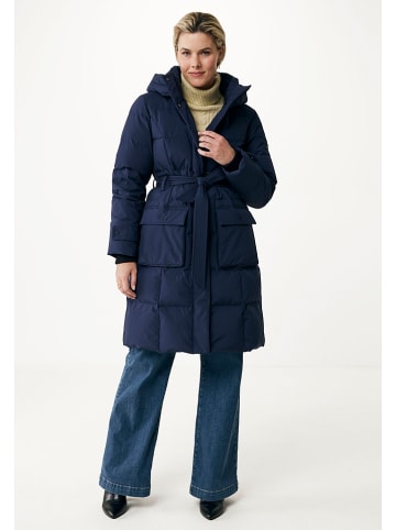 Mexx Płaszcz puchowy w kolorze granatowym