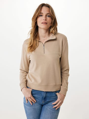 Mexx Bluza w kolorze beżowym