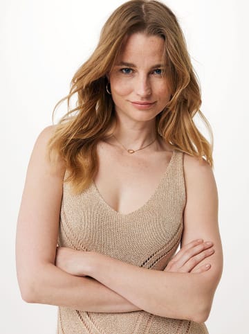 Mexx Strickkleid in Beige