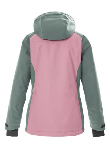 Killtec Ski-/snowboardjas roze/groen