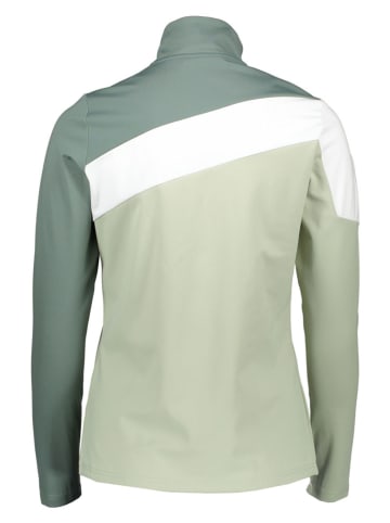 Killtec Functionele longsleeve groen/wit