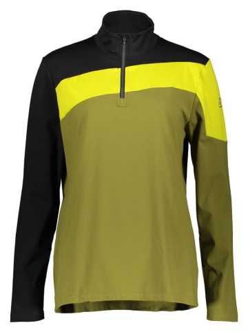 Killtec Functionele longsleeve "KSW 259" geel/zwart