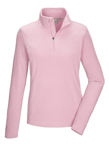 Killtec Fleecepullover in Rosa