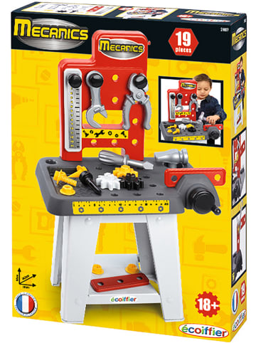 écoiffier Stół warsztatowy z akcesoriami - 18 m+