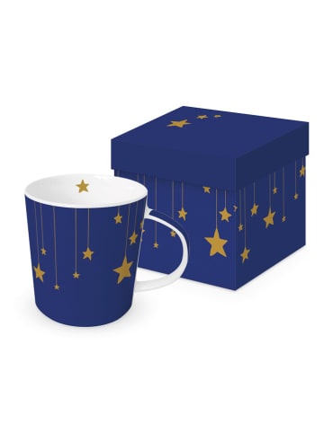 ppd Kubek jumbo "Stars" w kolorze granatowym - 400 ml